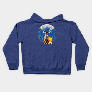 Yule Stag Kids Hoodie